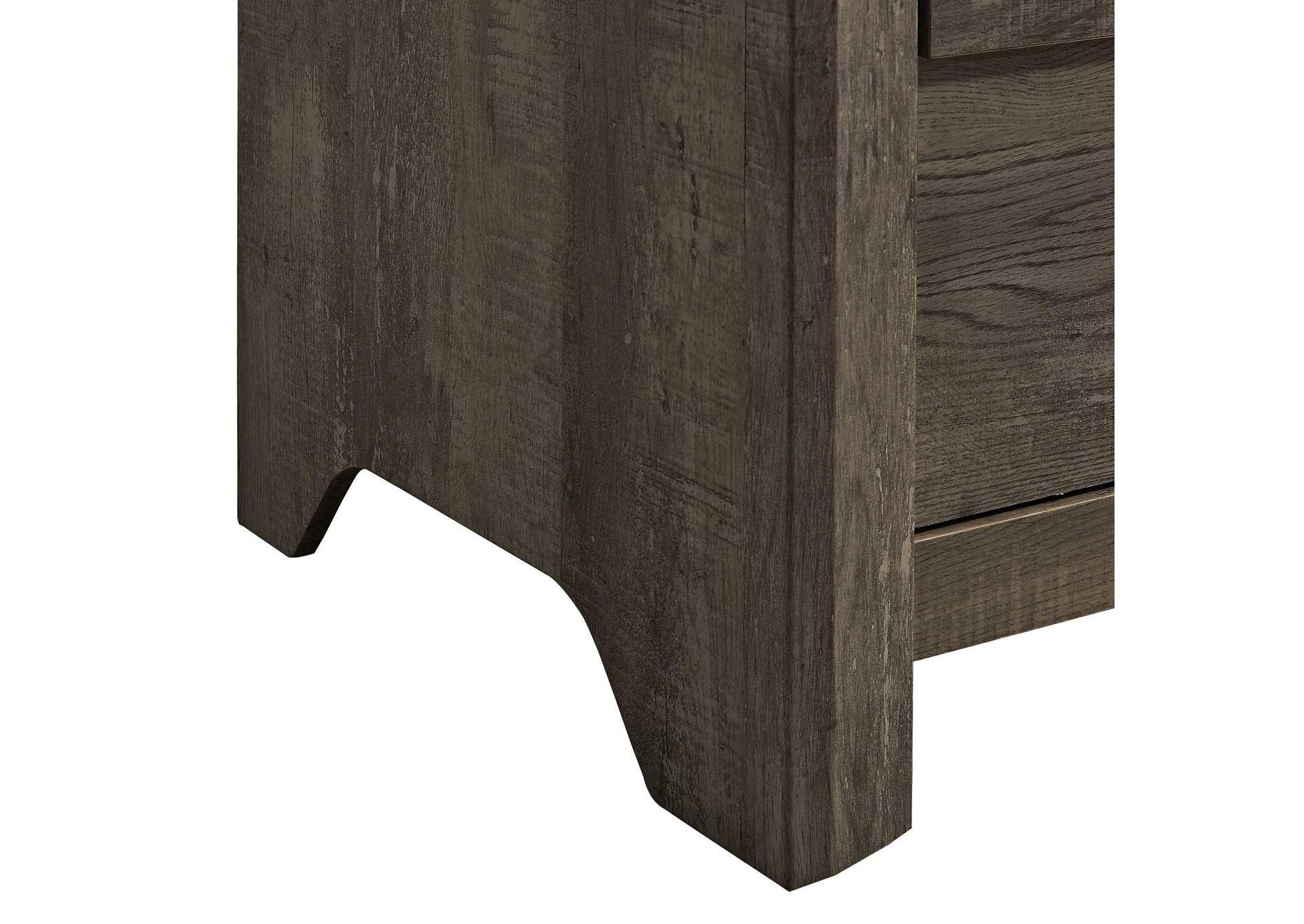Eleanor 5 - Drawer Chest In Mocha Grey image 6