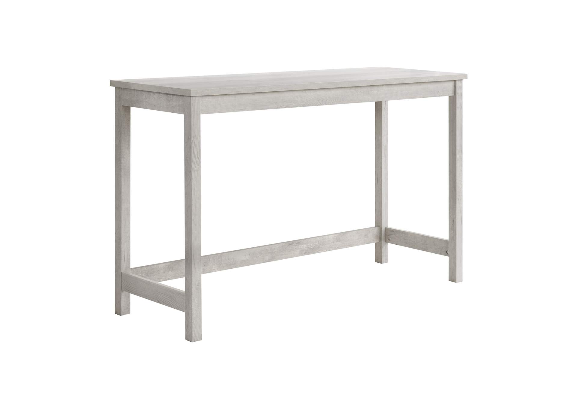 Eleanor Bar Table Single Pack 1 Tables 3 Stools In White