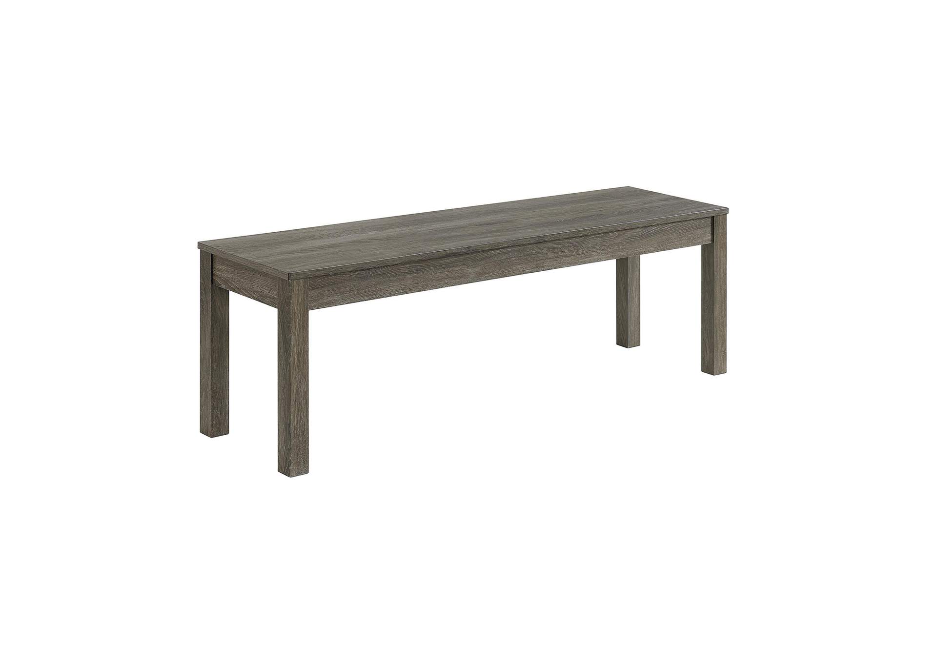 Eleanor Dining Bench In Mocha Grey image 3