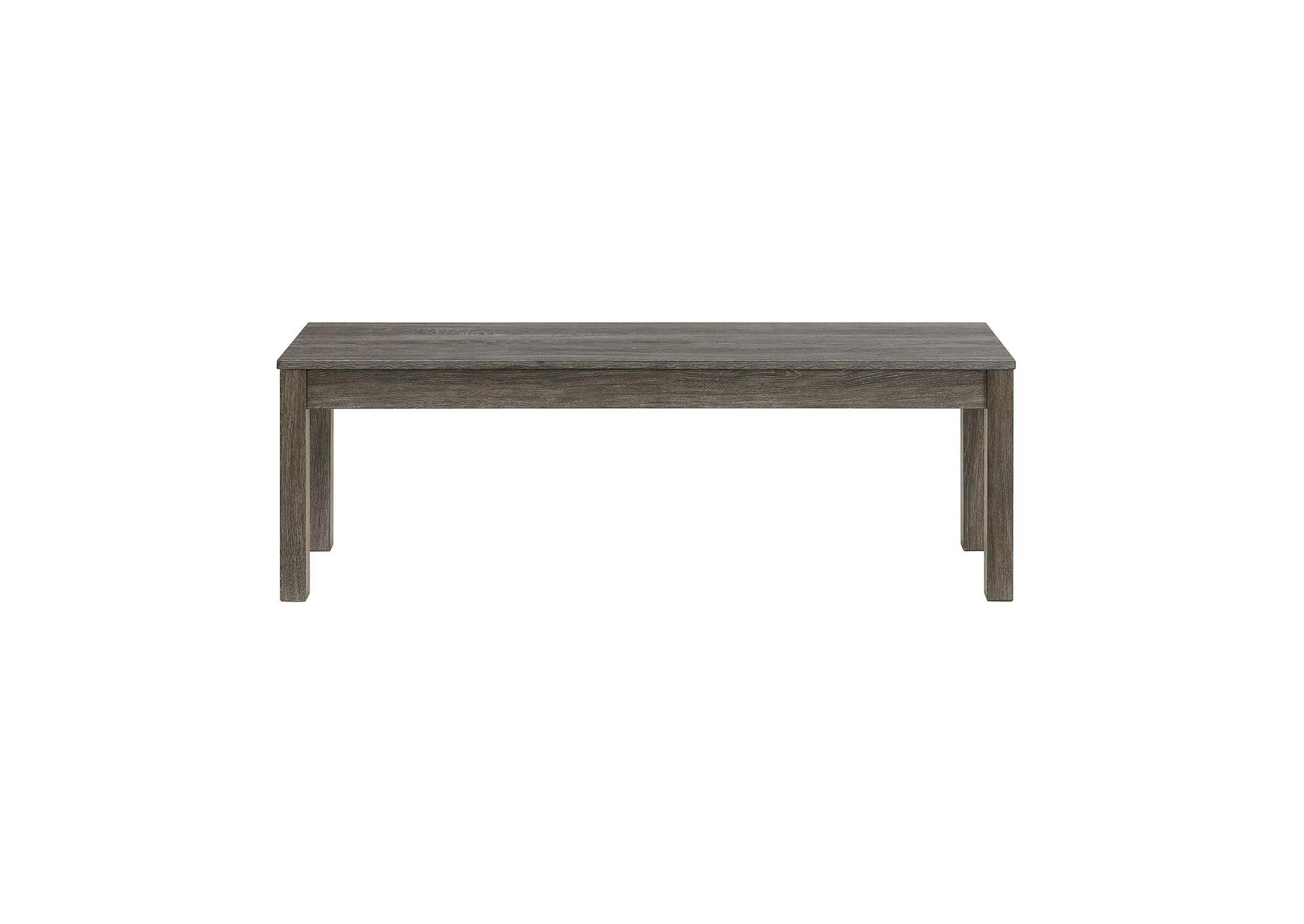 Eleanor Dining Bench In Mocha Grey image 4