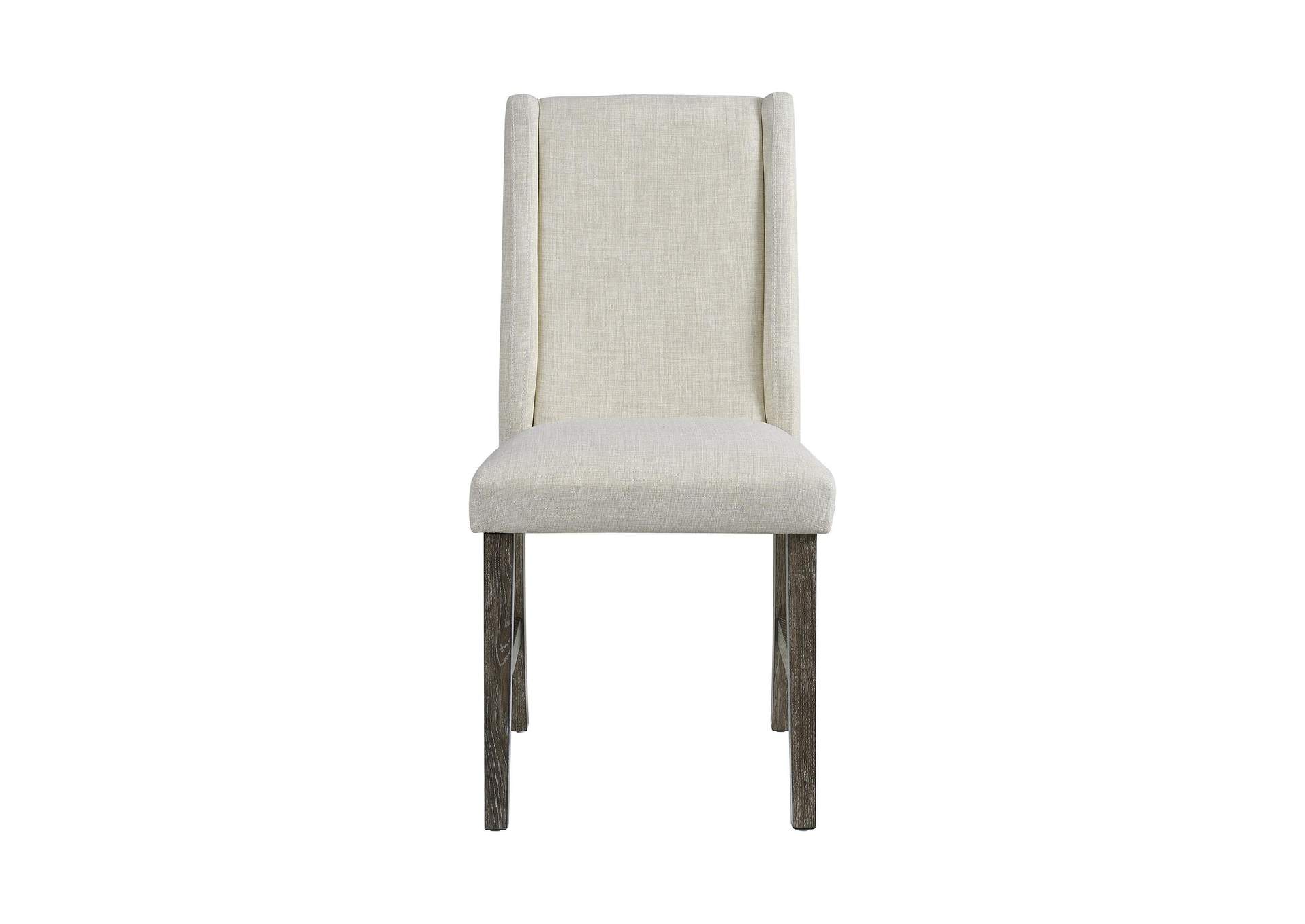 Eleanor Dining Side Chair With Heirloom Fabric In Mocha Grey 2 Per Carton image 4