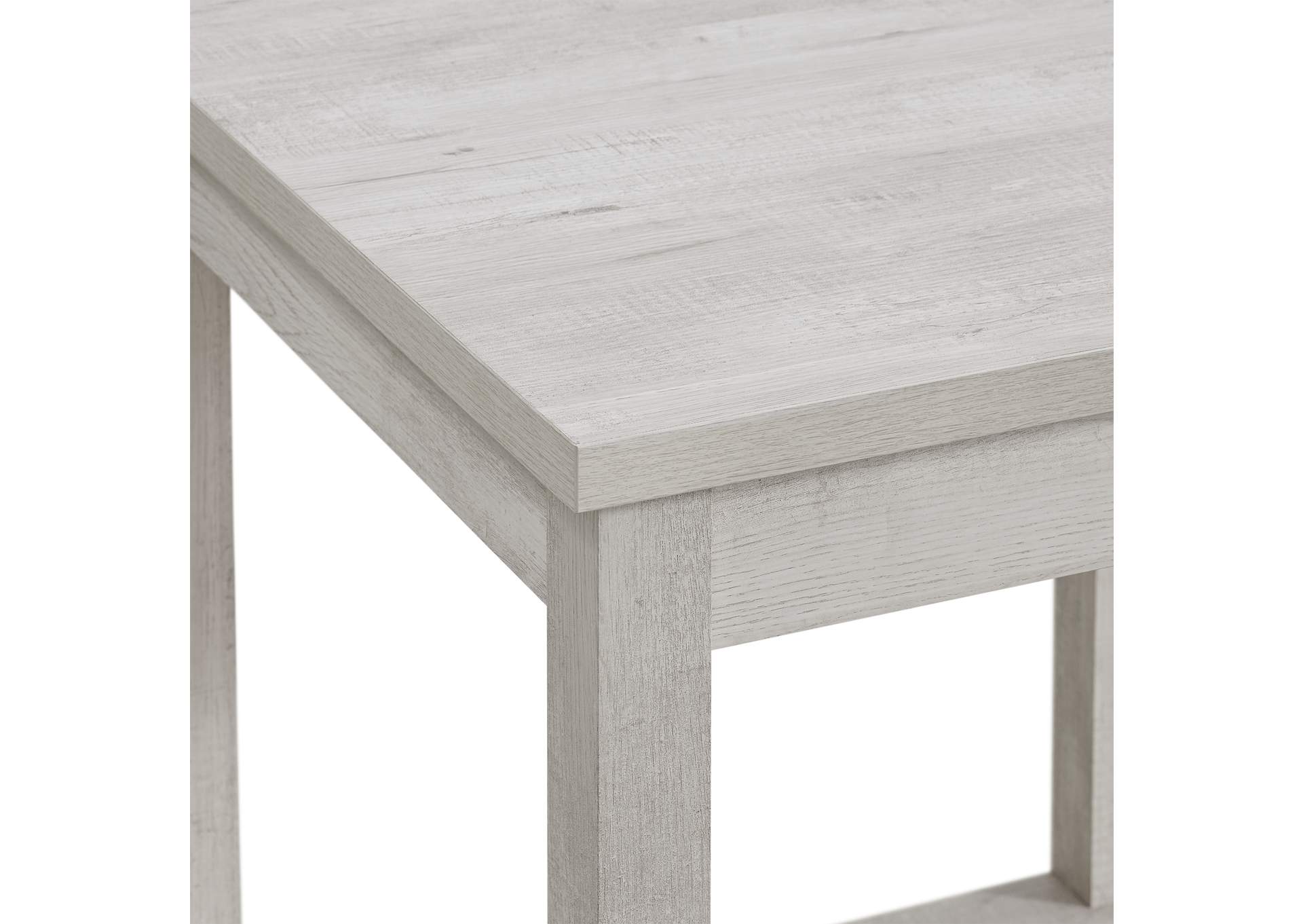 Eleanor 3 Piece Occasional Table Set Set In White