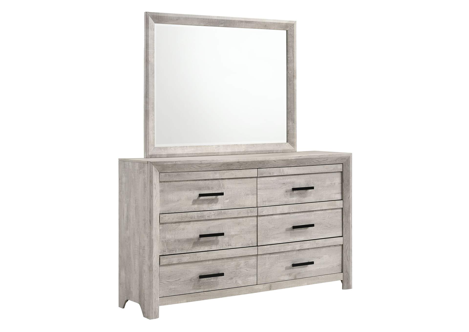 Ellen Queen Panel 5 Piece Bedroom Set In White image 22