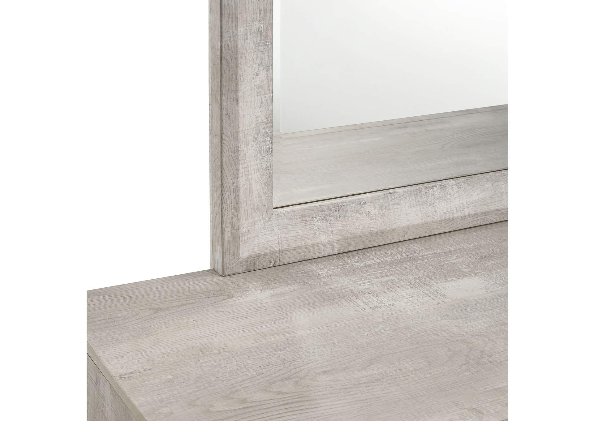 Ellen Queen Panel 5 Piece Bedroom Set In White image 3