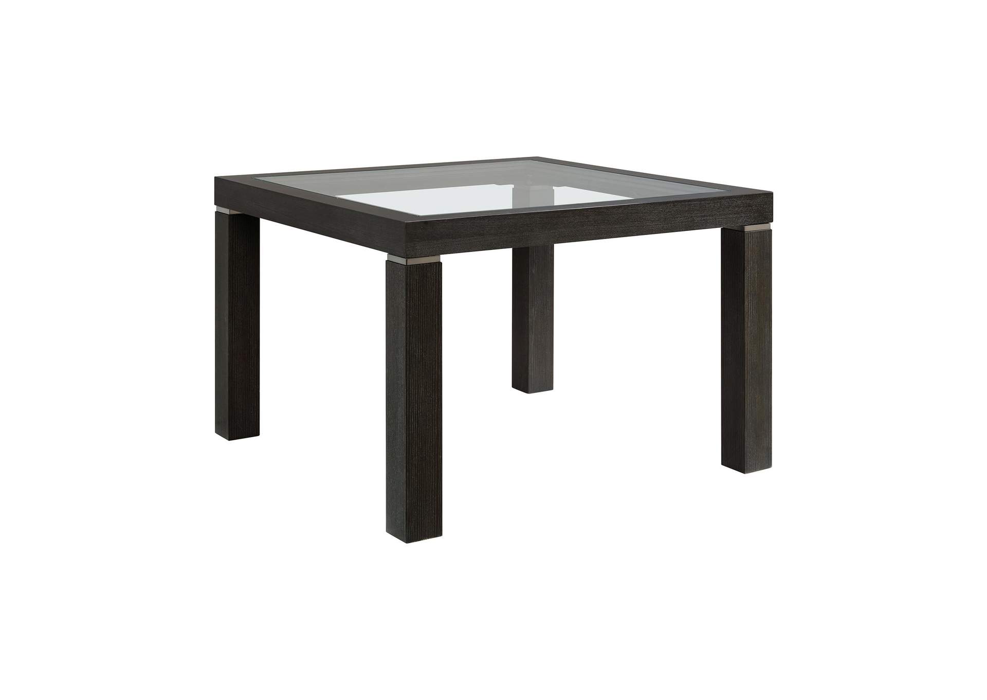 Elodie Counter Table With Glass In Charcoal image 6