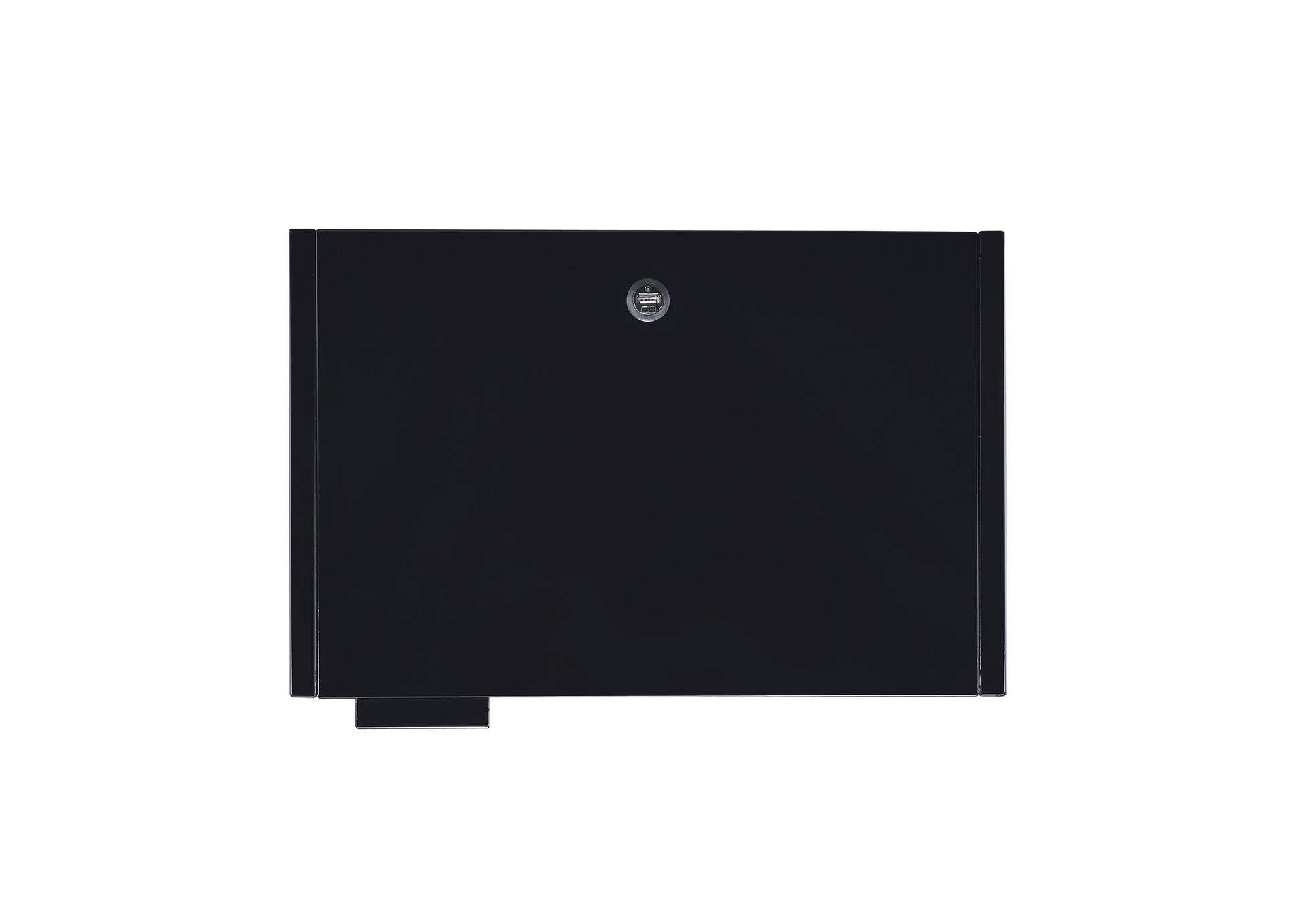 Ember Nightstand C - 1094 Black Nightstand With USB image 3