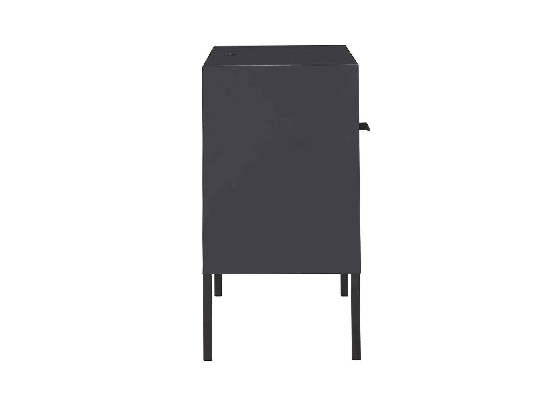 Ember Nightstand C - 1094 Grey Nightstand With USB image 12