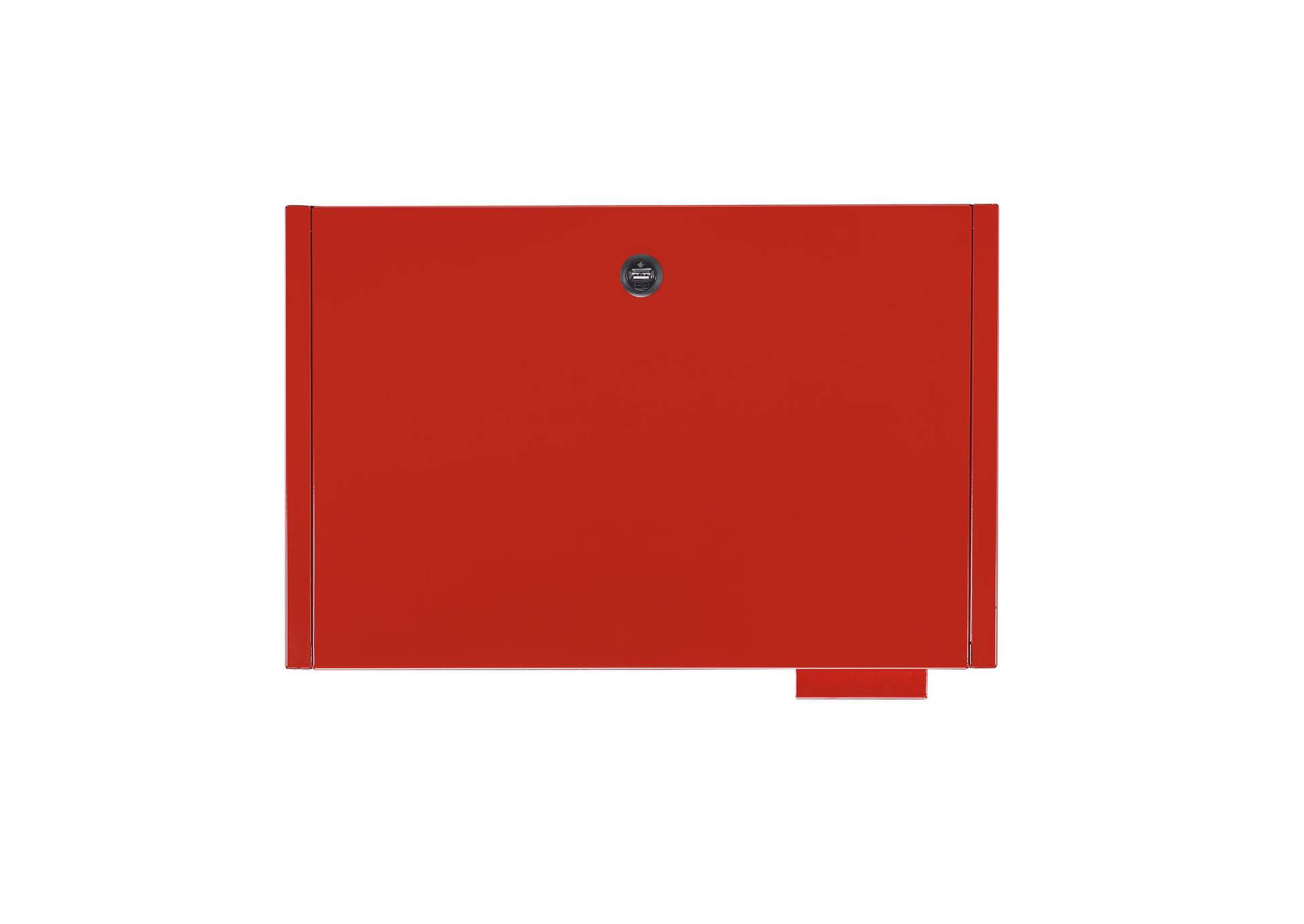 Ember Nightstand C - 1094 Red Nightstand With USB image 9