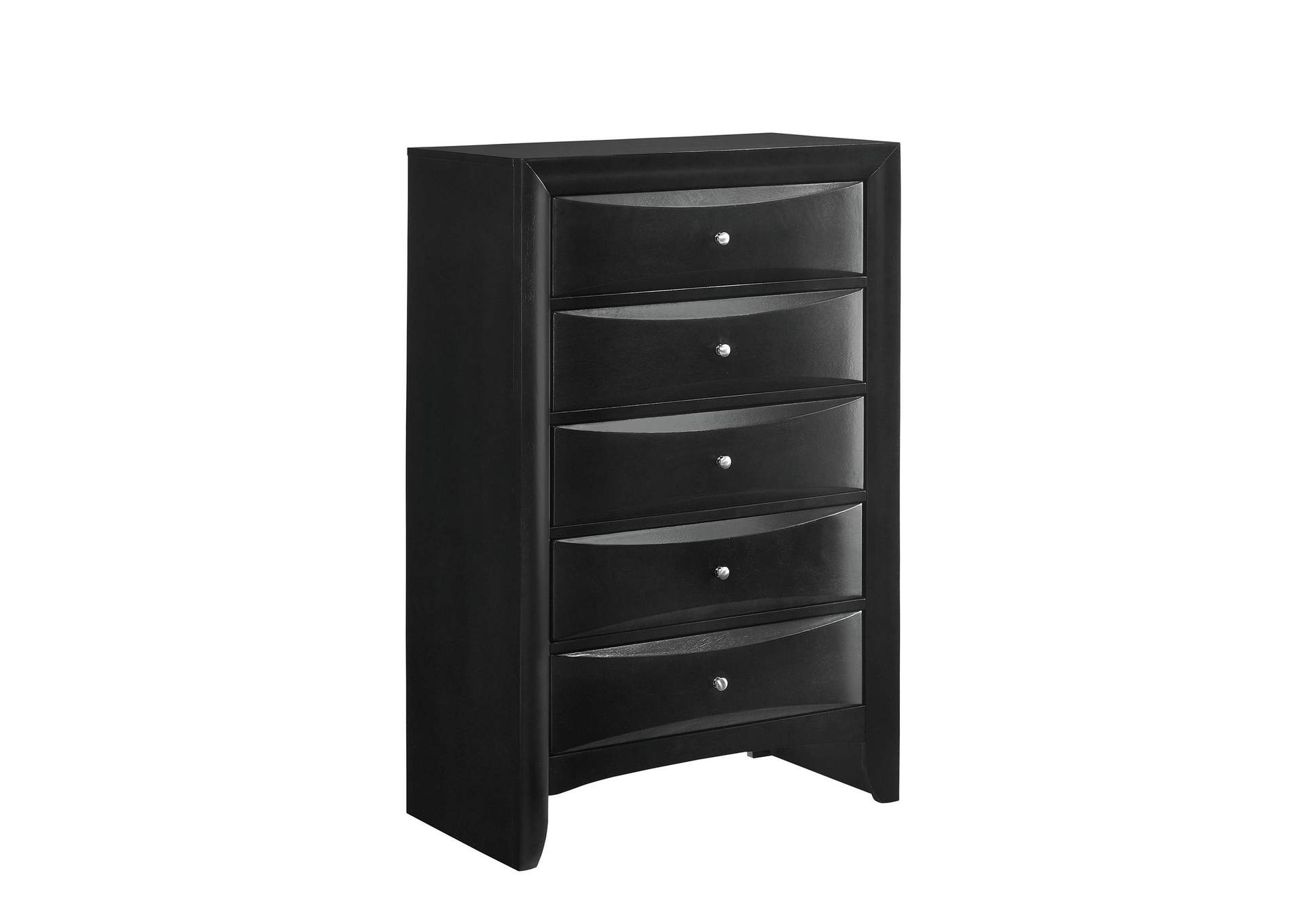 Emily 5 - Drawer Chest In Black image 8