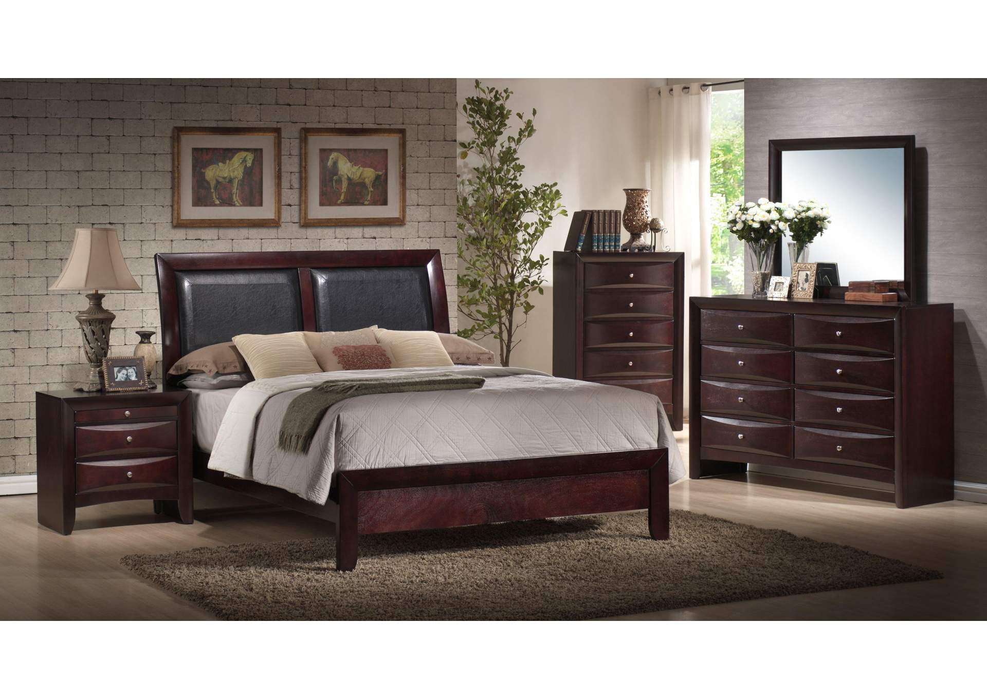 Emily Chest Espresso Color 5Dr image 1
