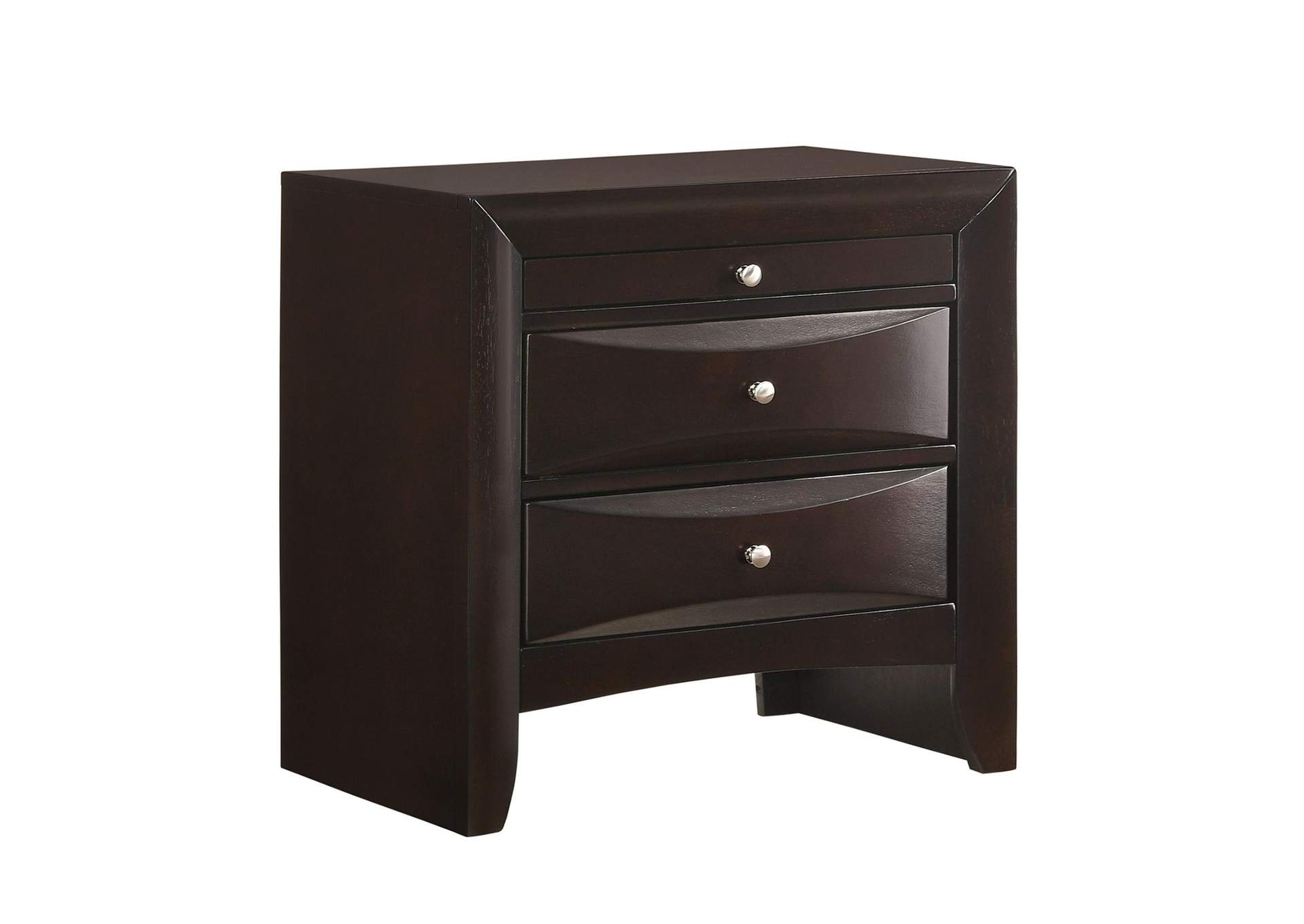 Emily Nightstand Espresso Color image 5