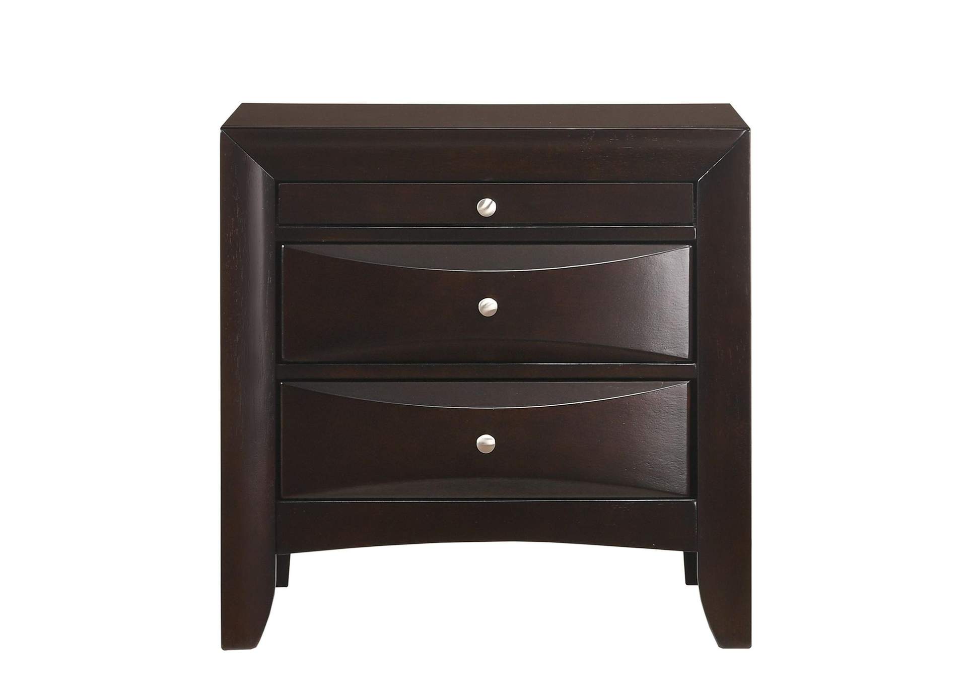 Emily Nightstand Espresso Color image 7