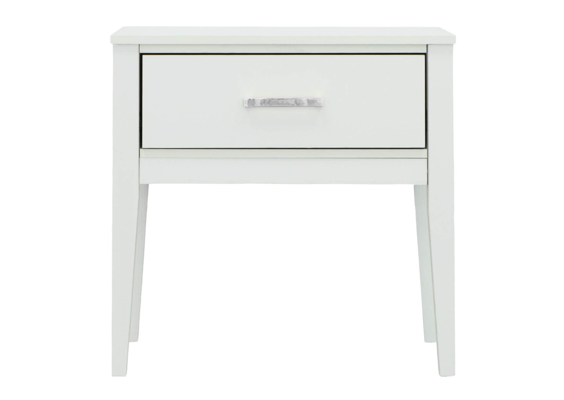 Emma King Bed In Wl001 Silver Grey With 2 End Tables