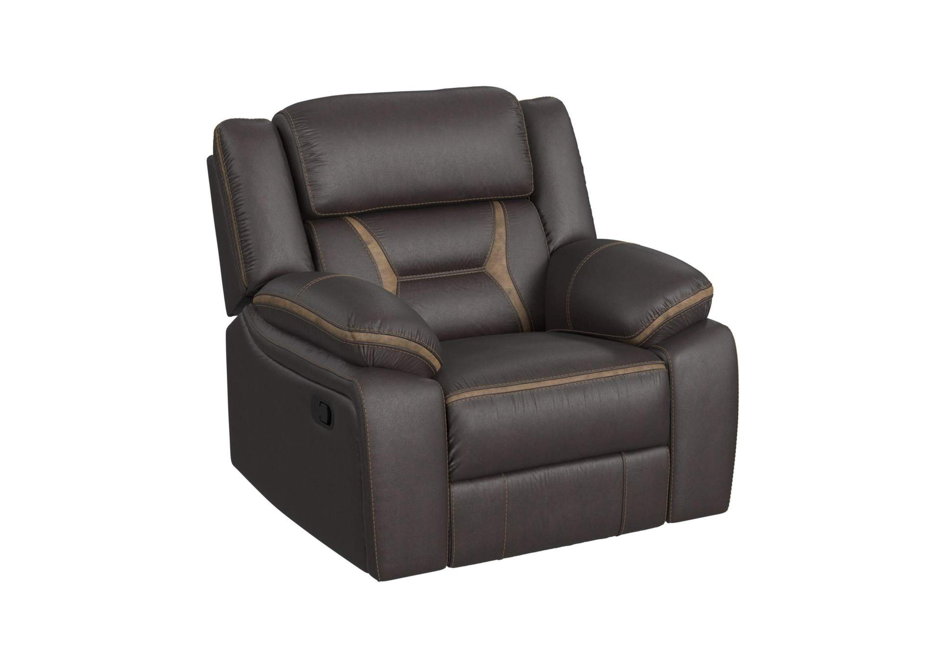 Engage Motion Recliner In Corral Dark Chocolate image 4