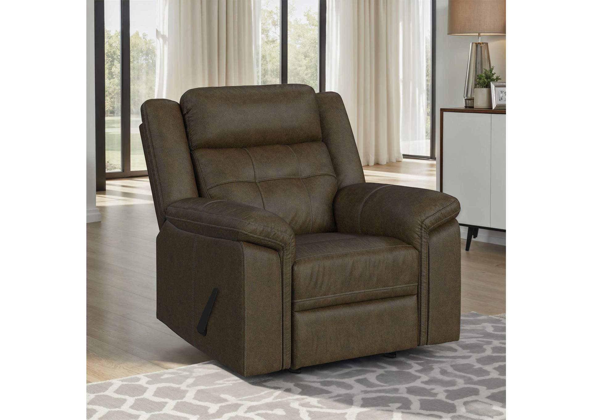 Epic Rocker Recliner In Vine Chestnut image 1