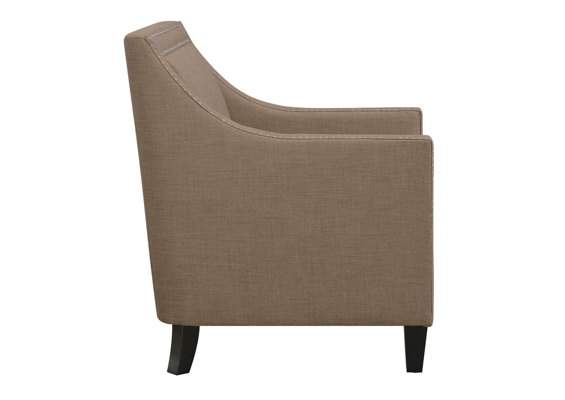 Erica 497 Chair With Chrome Nails Heirloom Smoke
