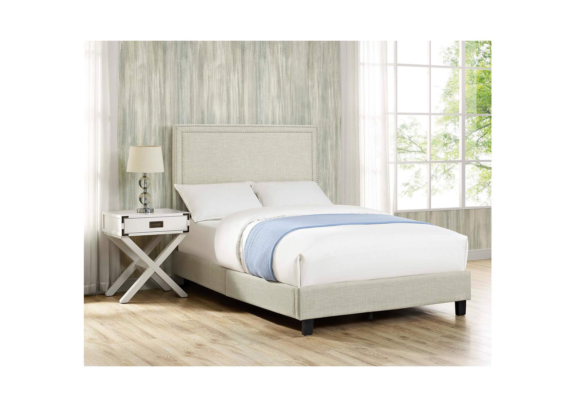Erica Full Bed In Heirloom Natural image 1