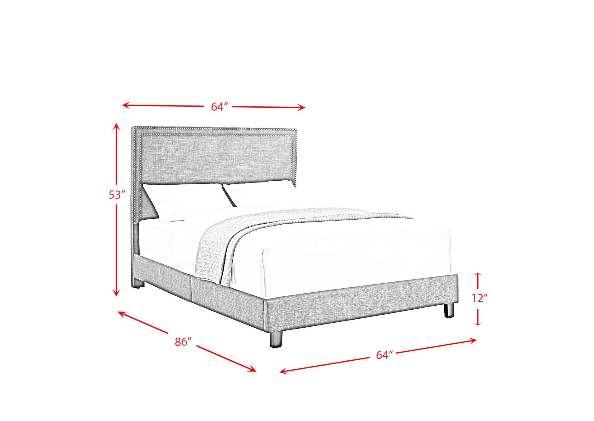 Erica Queen Bed In Heirloom Teal image 5