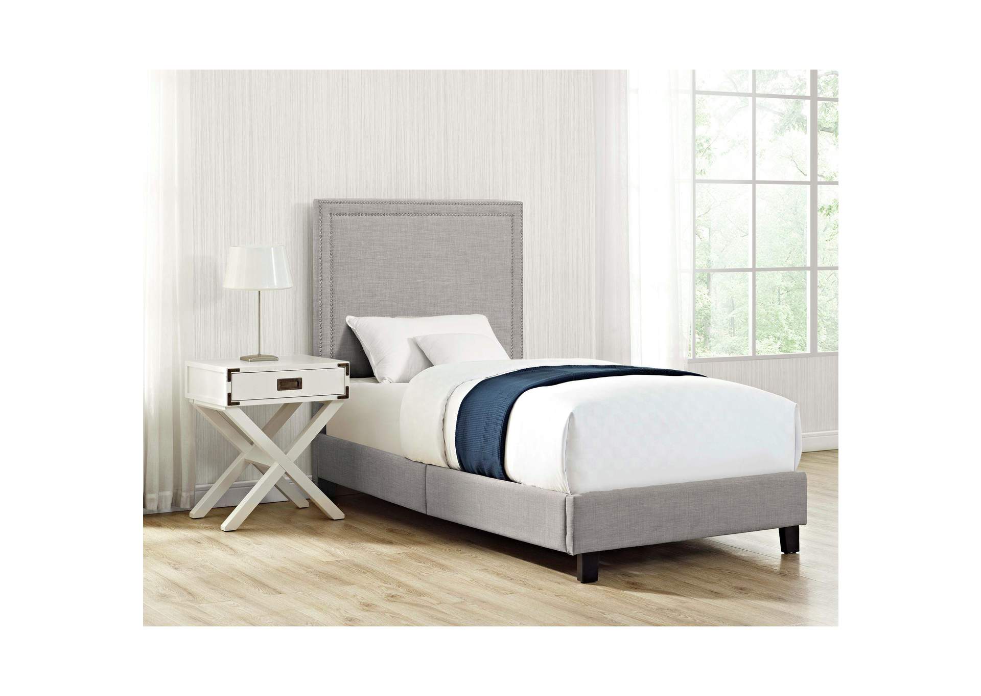 Erica Twin Bed In Heirloom Grey image 1