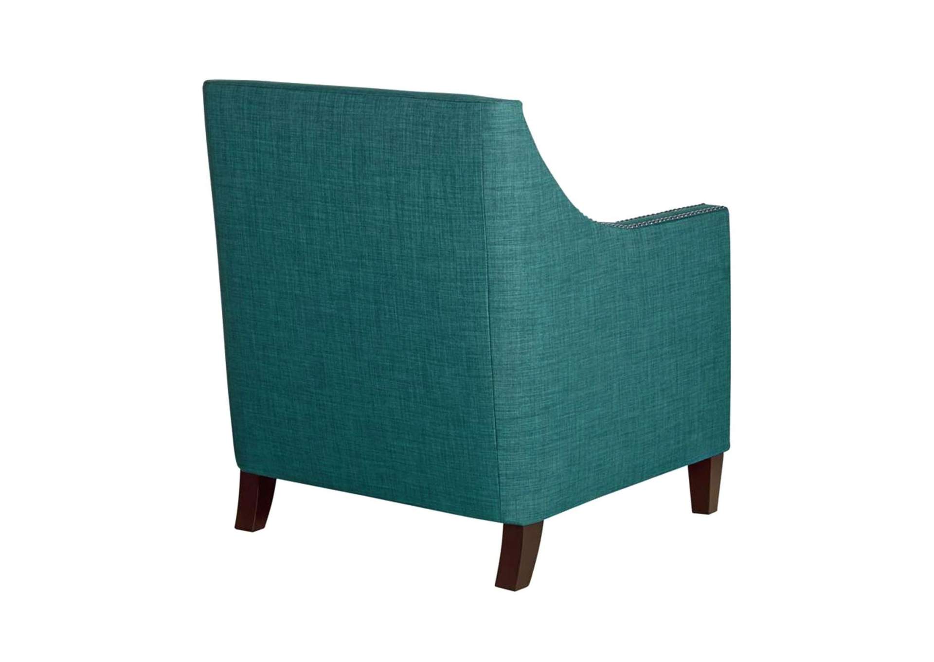 Erica 497 Chair With Chrome Nails Heirloom Aqua - Teal image 4