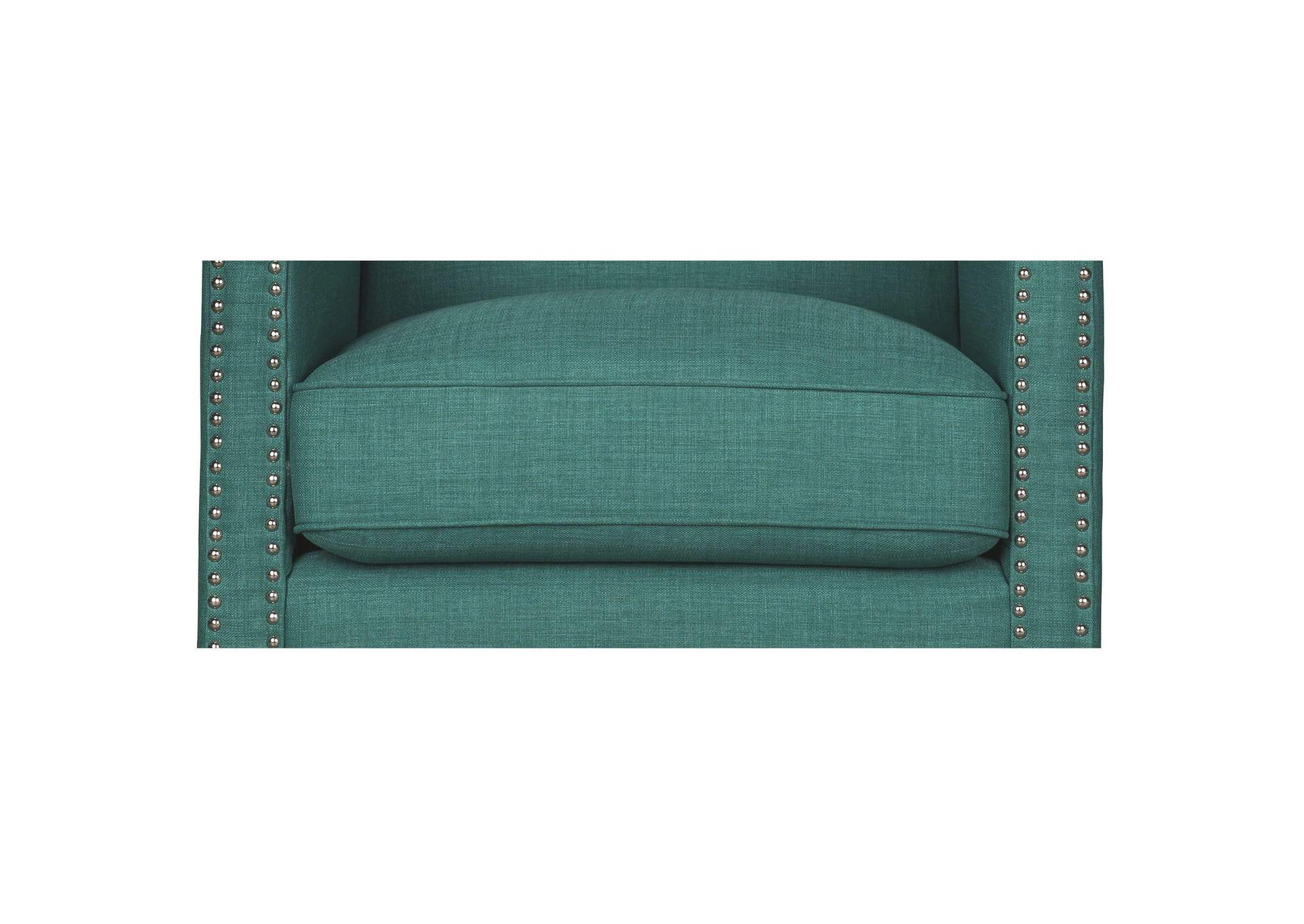 Erica 497 Chair With Chrome Nails Heirloom Aqua - Teal image 11