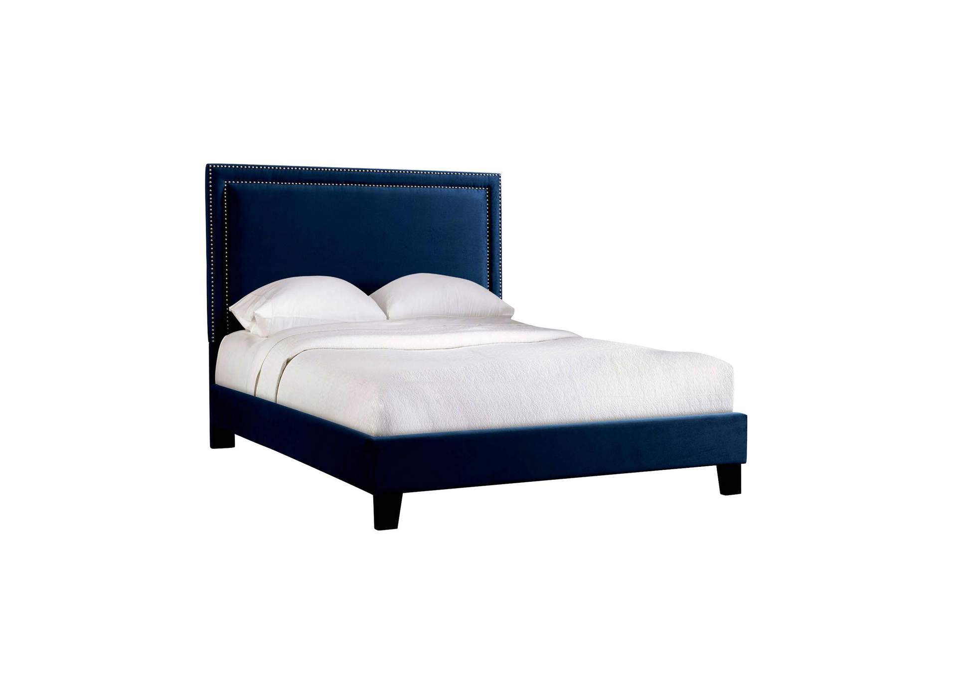 Ericson Queen Bed Navy image 6