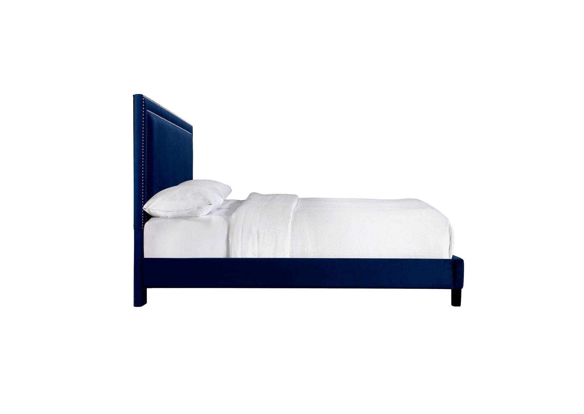 Ericson Queen Bed Navy image 9