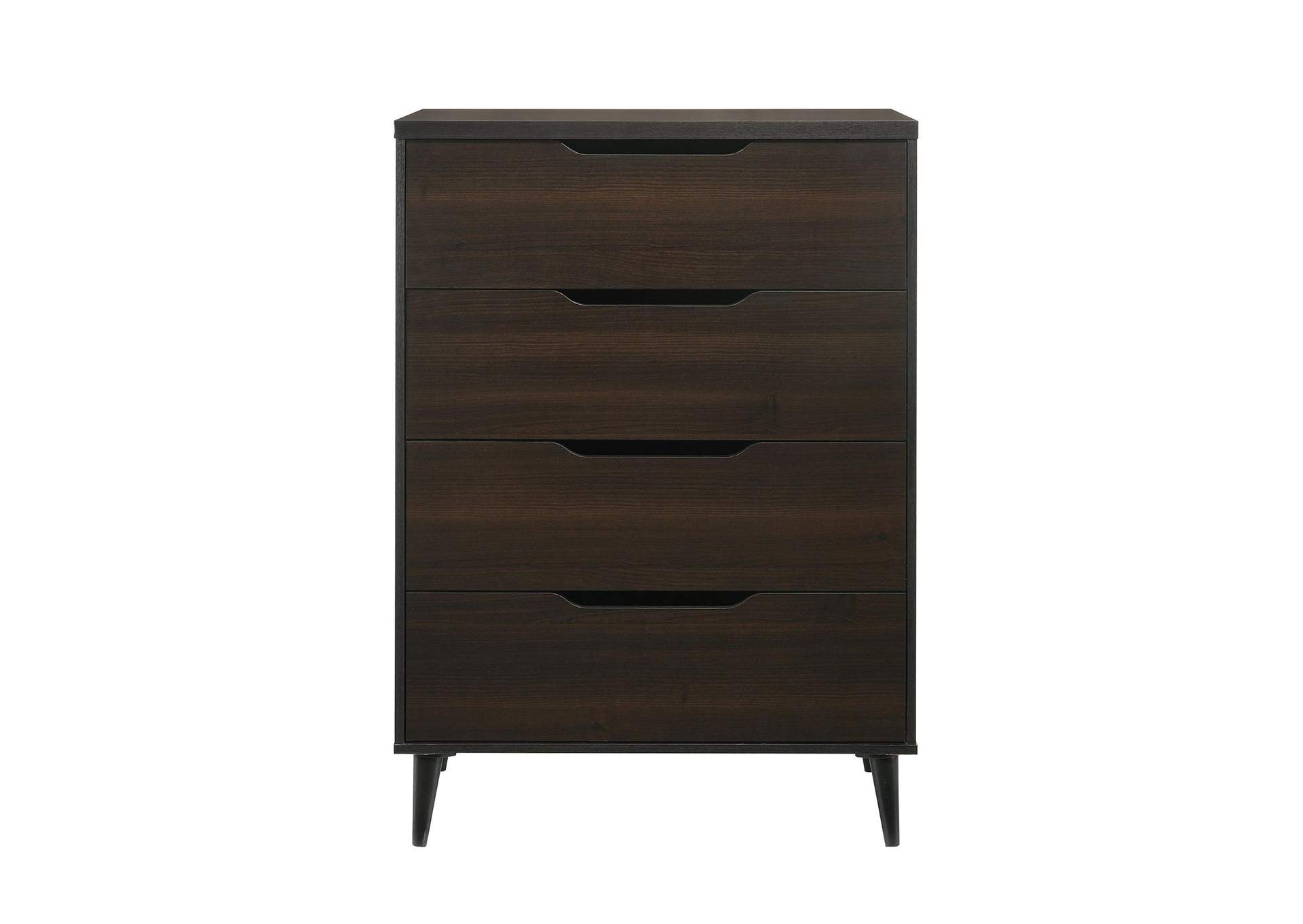 Ernesto 4 - Drawer Chest In Espresso 3A image 8
