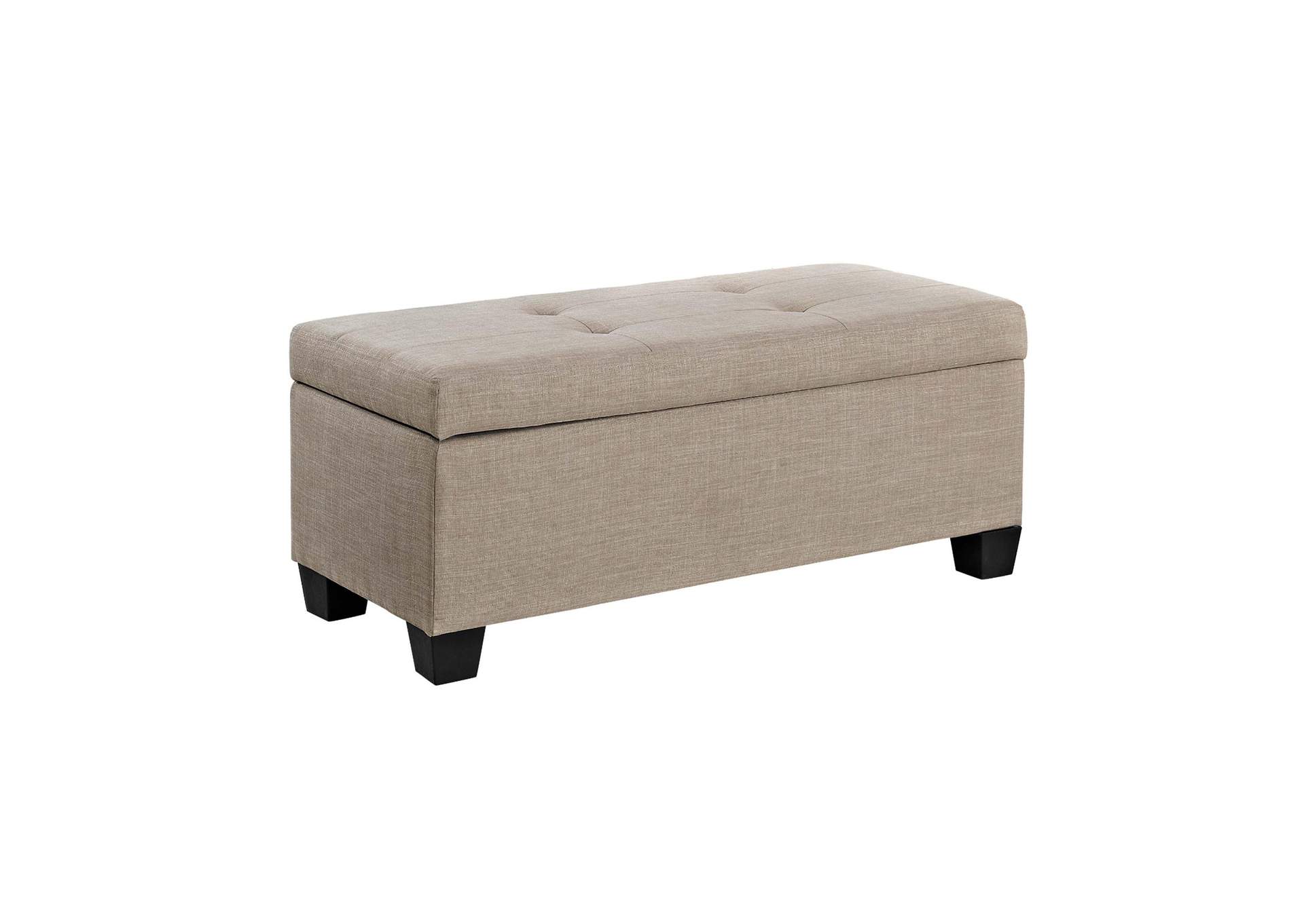 Ethan 3Pk Storage Bench And Ottoman Heirloom Natural image 8