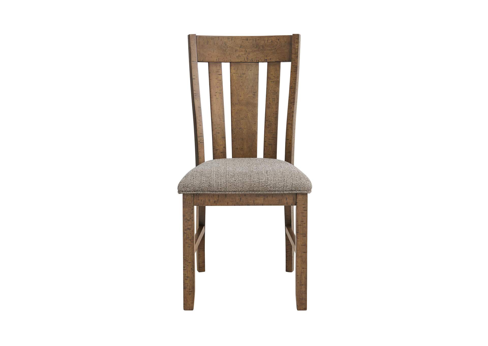 Everett 6 Piece Dining Set Table 4 Chairs Bench In Brown Acacia image 6