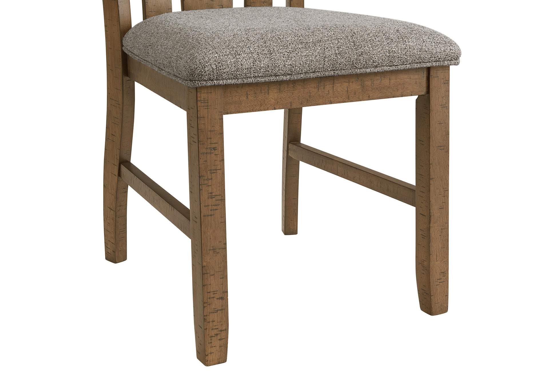 Everett 6 Piece Dining Set Table 4 Chairs Bench In Brown Acacia image 14