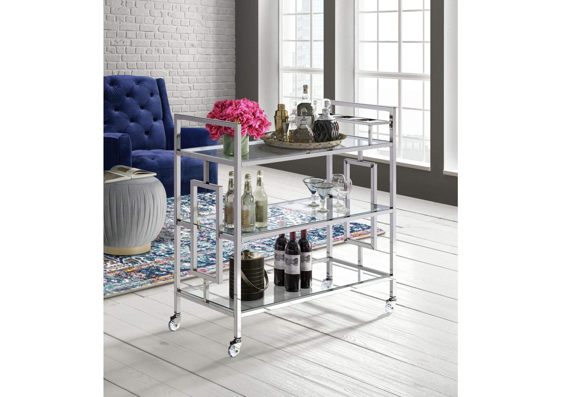 Ezra Serving Cart 3A image 1