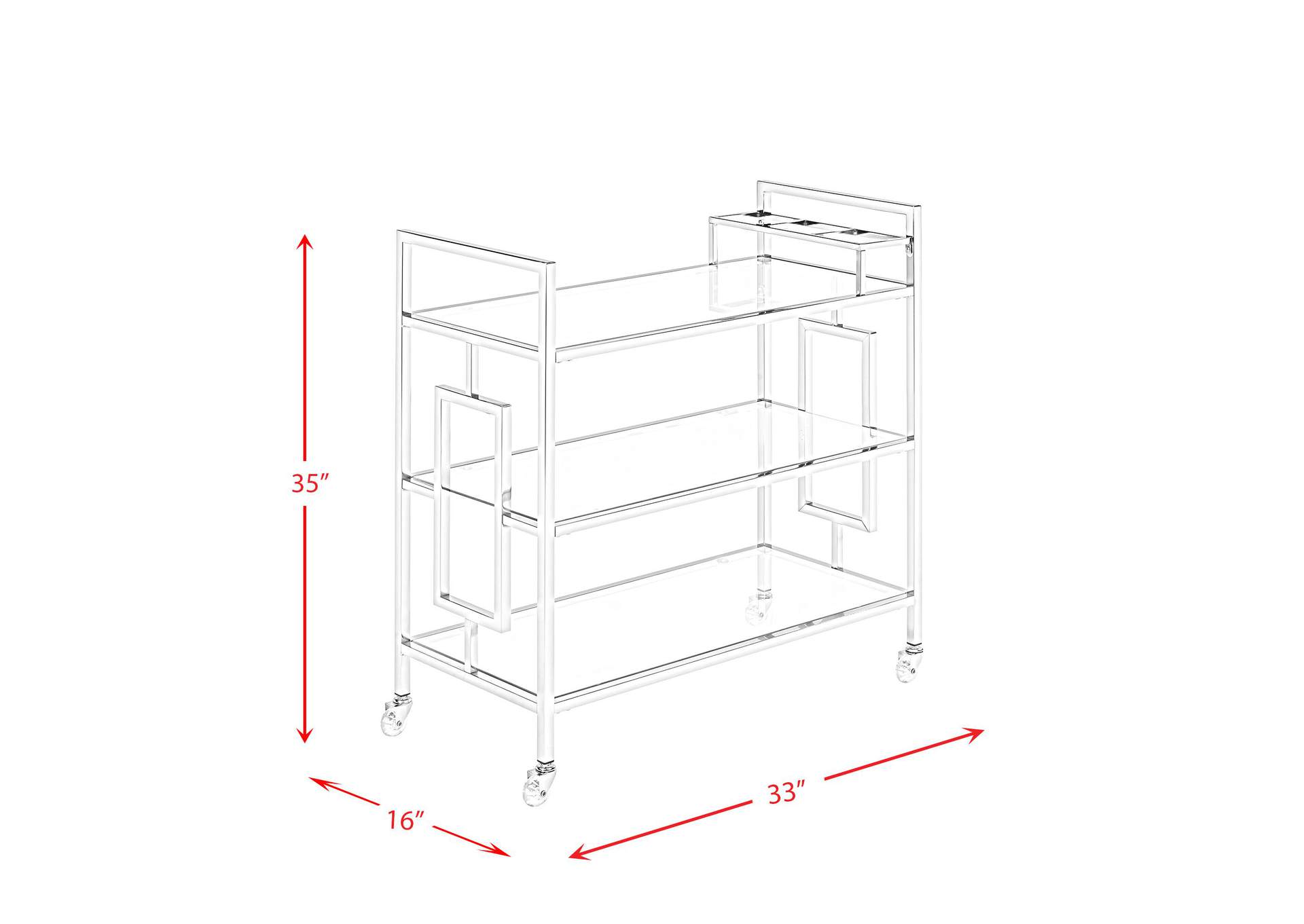 Ezra Serving Cart 3A image 6