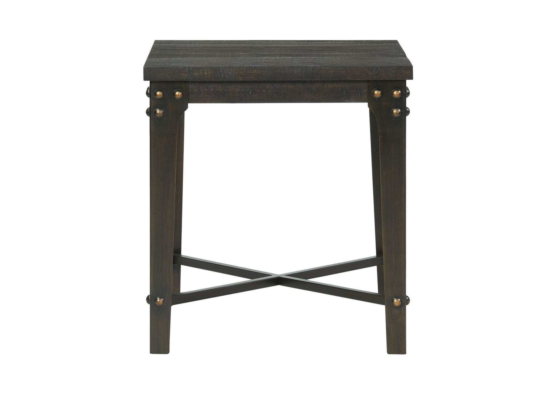 Factory End Table With Power Box USB image 7