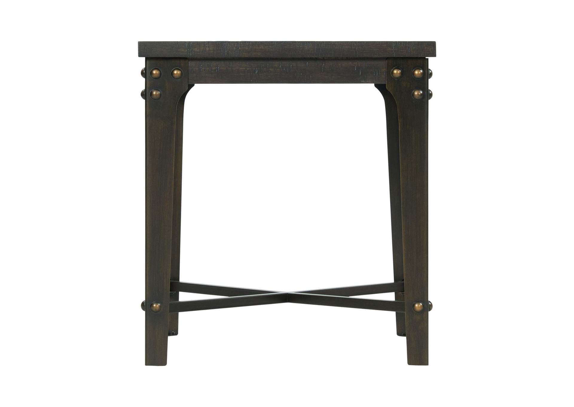Factory End Table With Power Box USB image 8