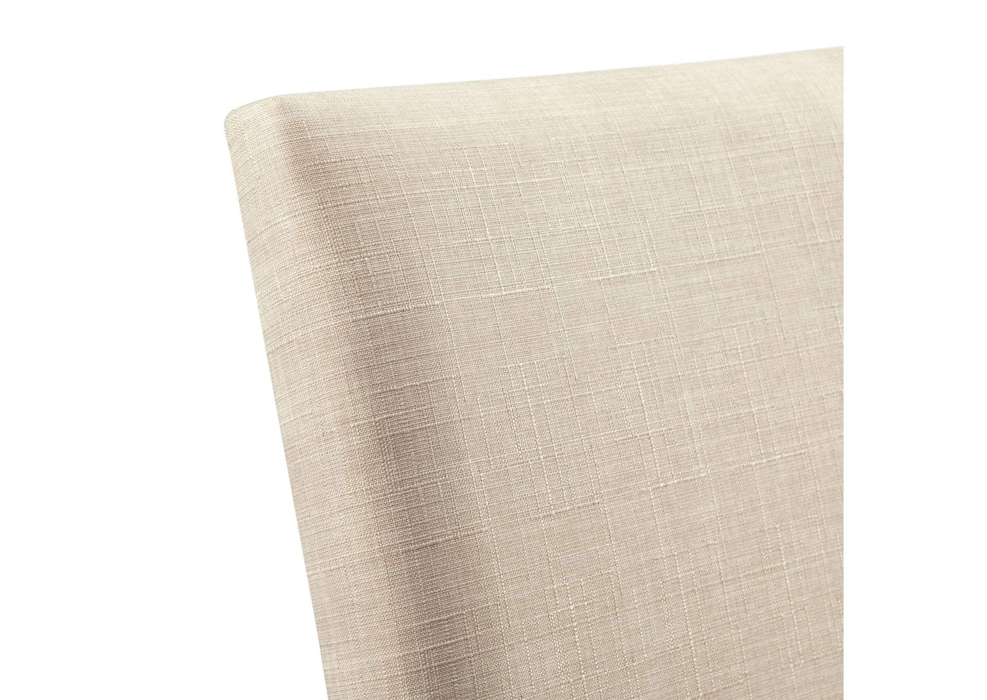 Felicia Upholstery Side Chair With Linen 2 Per Pack Dark image 4