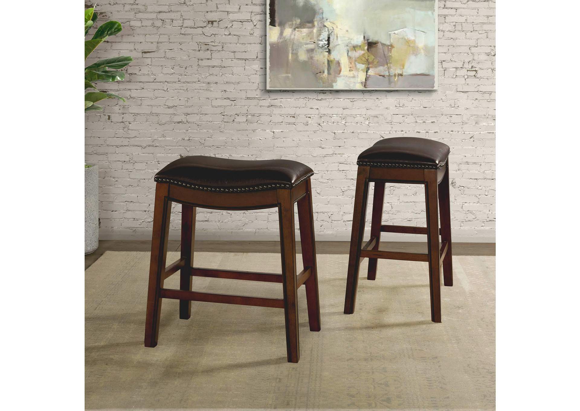 Fiesta Counter Stool 24 - Brown image 1