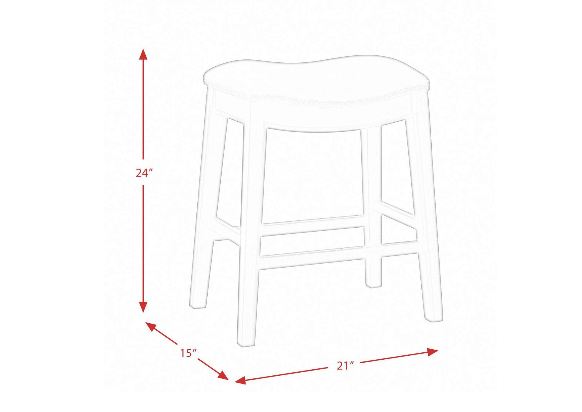 Fiesta Counter Stool 24 - Brown image 5