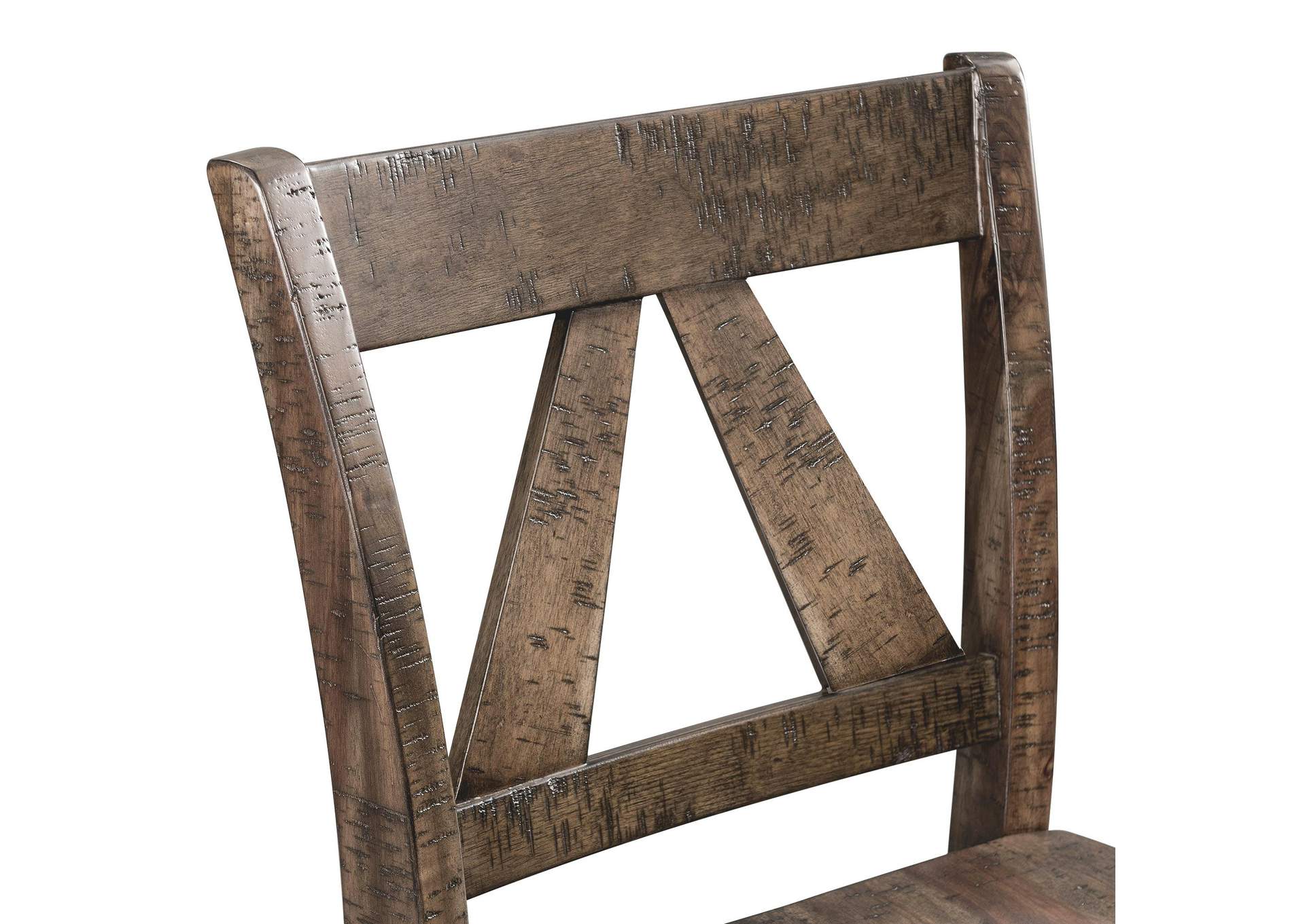 Finn 30 Bar Slat Back Stool With Wood Seat 3A 2 Per Carton image 4