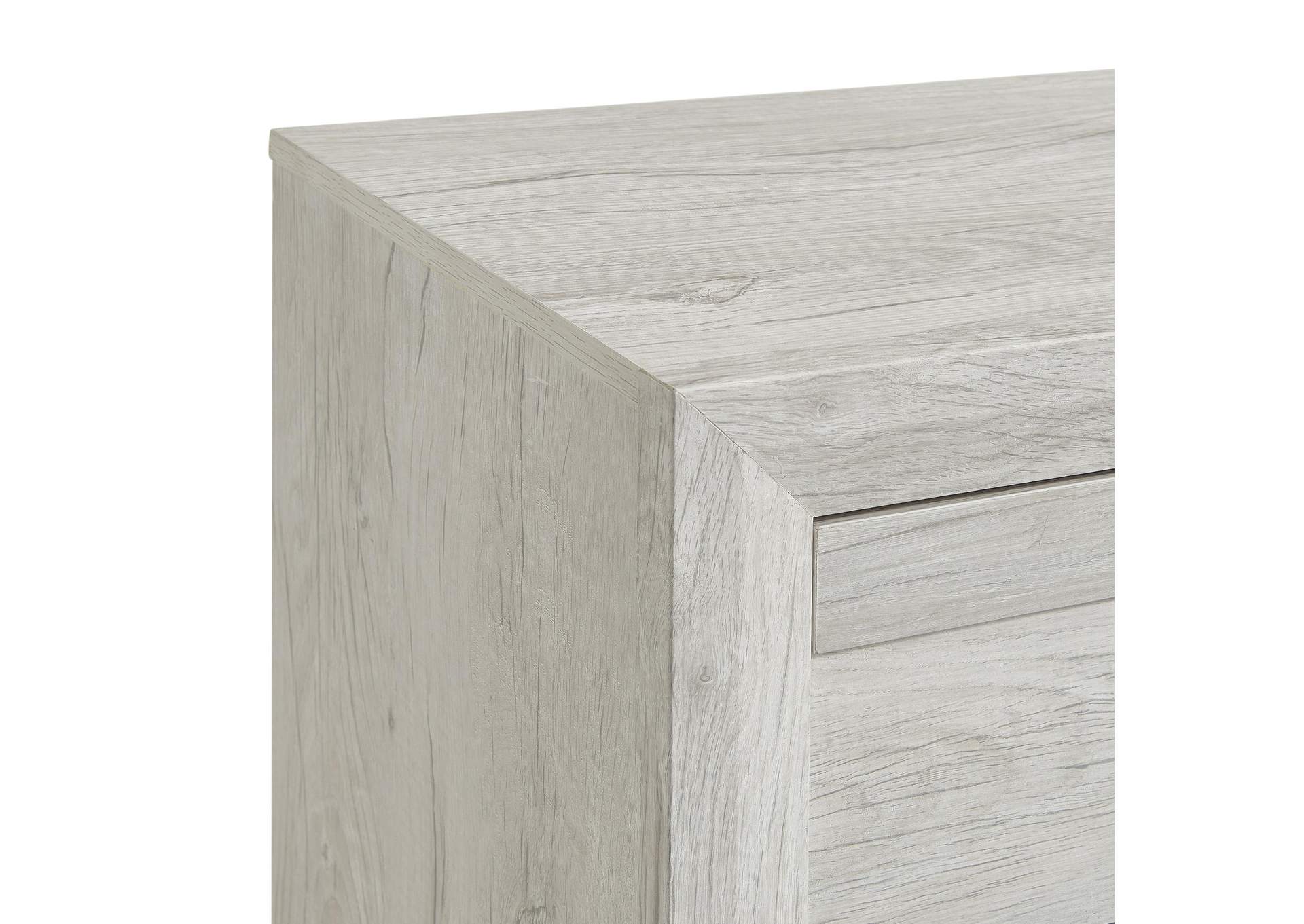 Fort Worth 5 - Drawer Chest In White Sturdy Act image 3