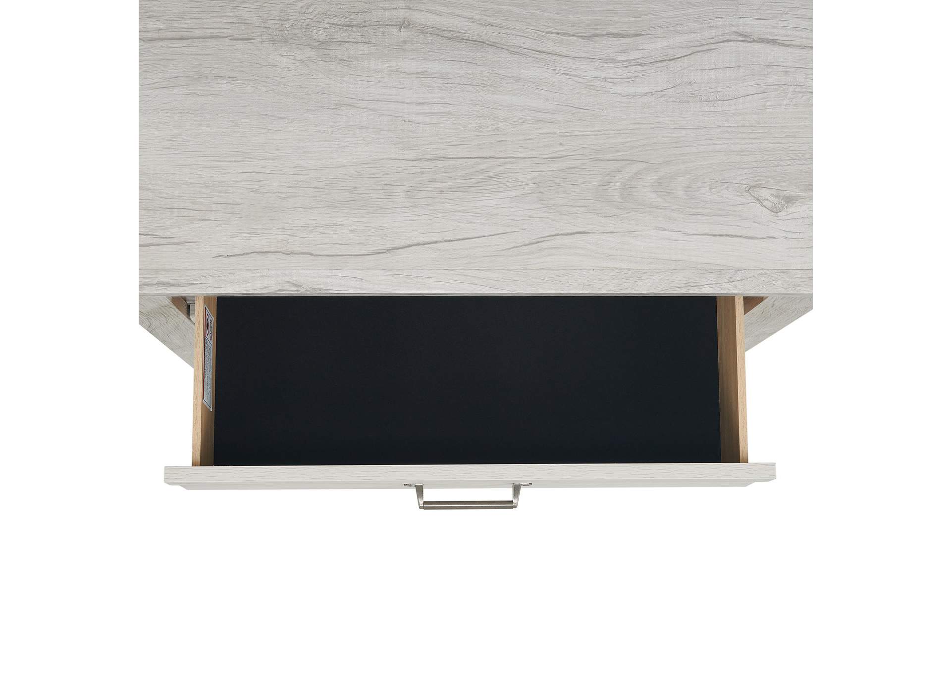 Fort Worth 5 - Drawer Chest In White Sturdy Act image 5