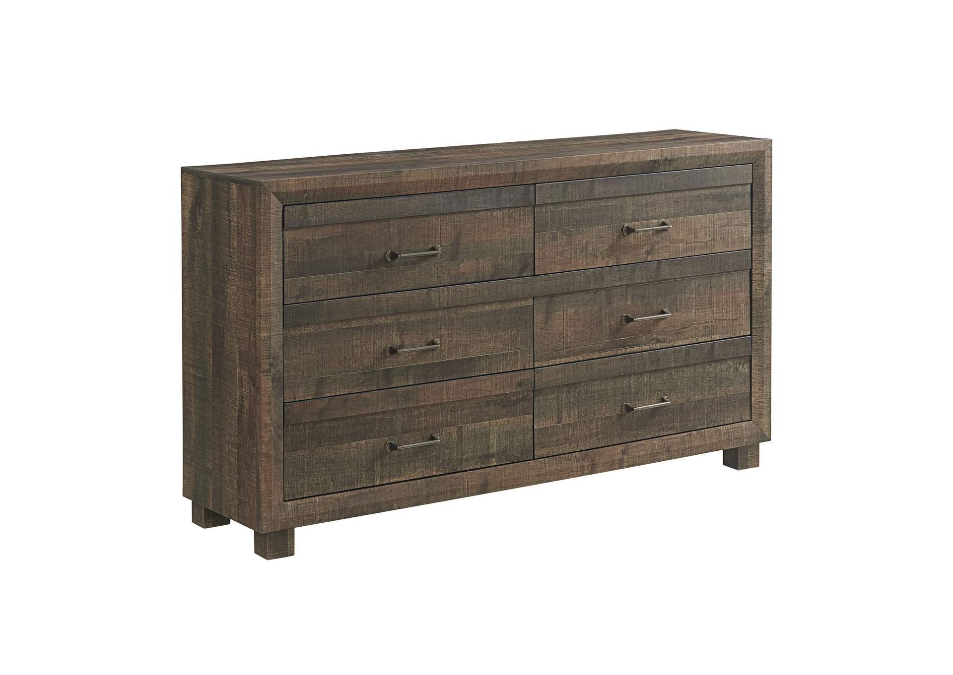 Fort Worth 6 - Drawer Dresser In Brown