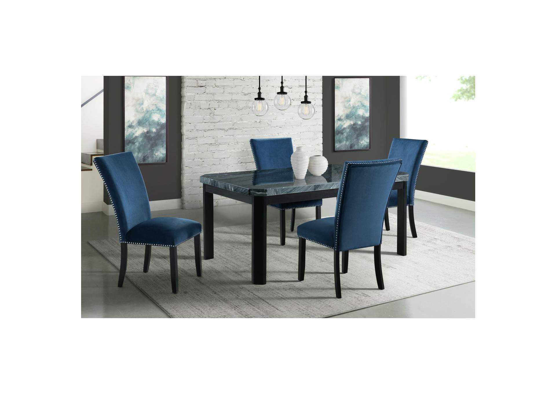 Francesca Grey Standard Height Dining Table image 1