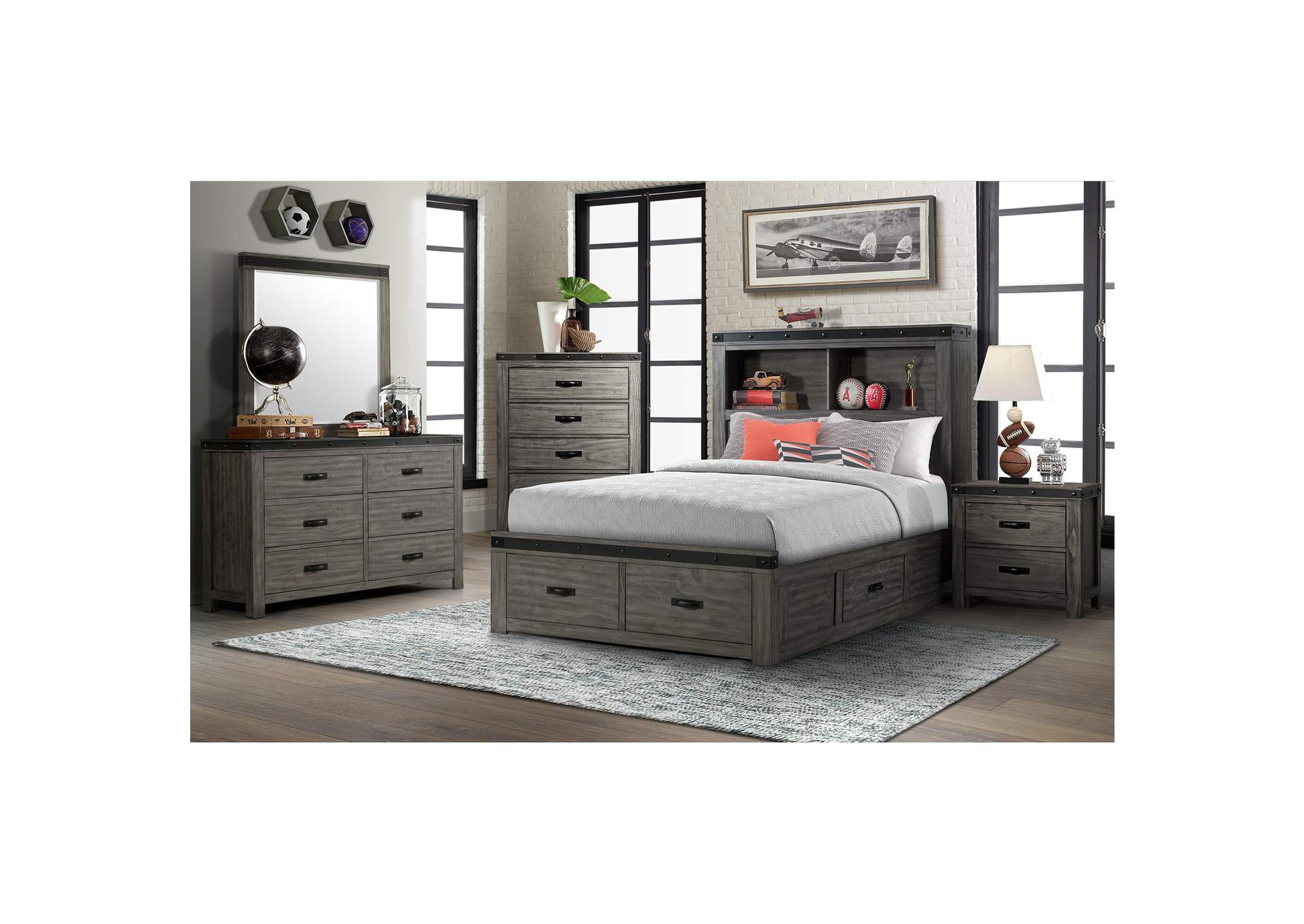 Wade Youth Dresser 6 Drawer image 1