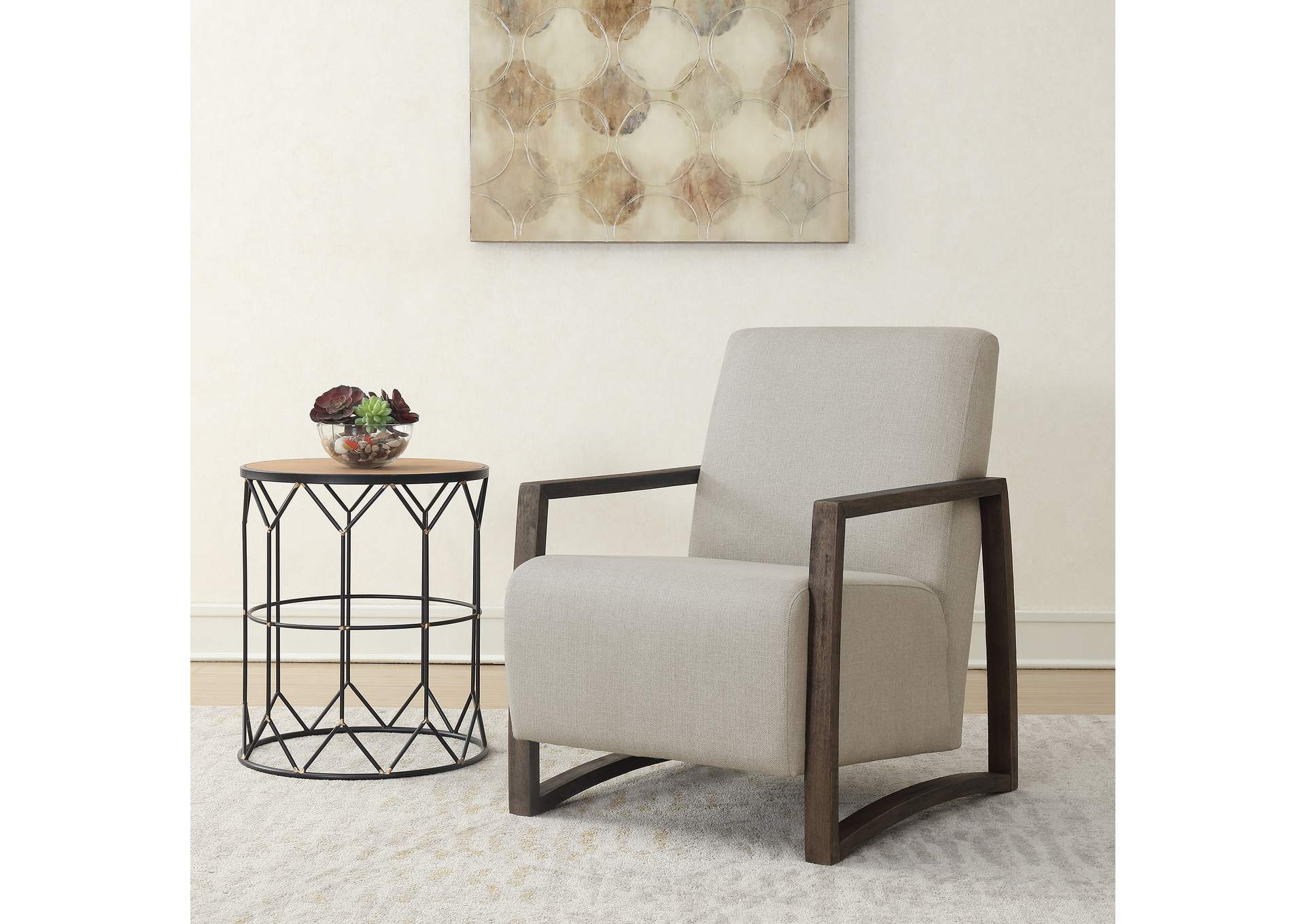 Furman Chair In Valencia Linen