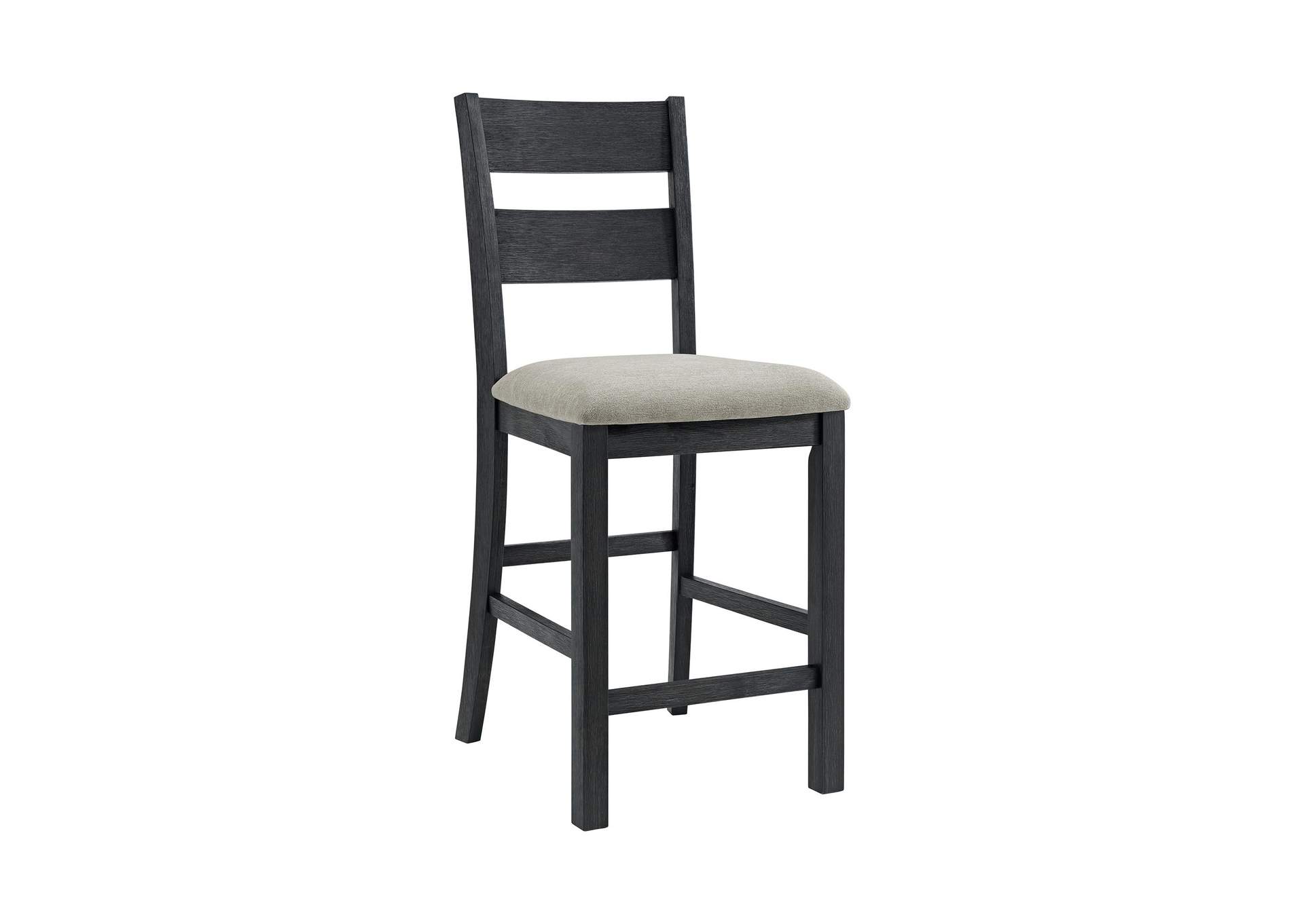 Garcia 5 Piece Counter Set With Table And 4 Chairs In Black image 12