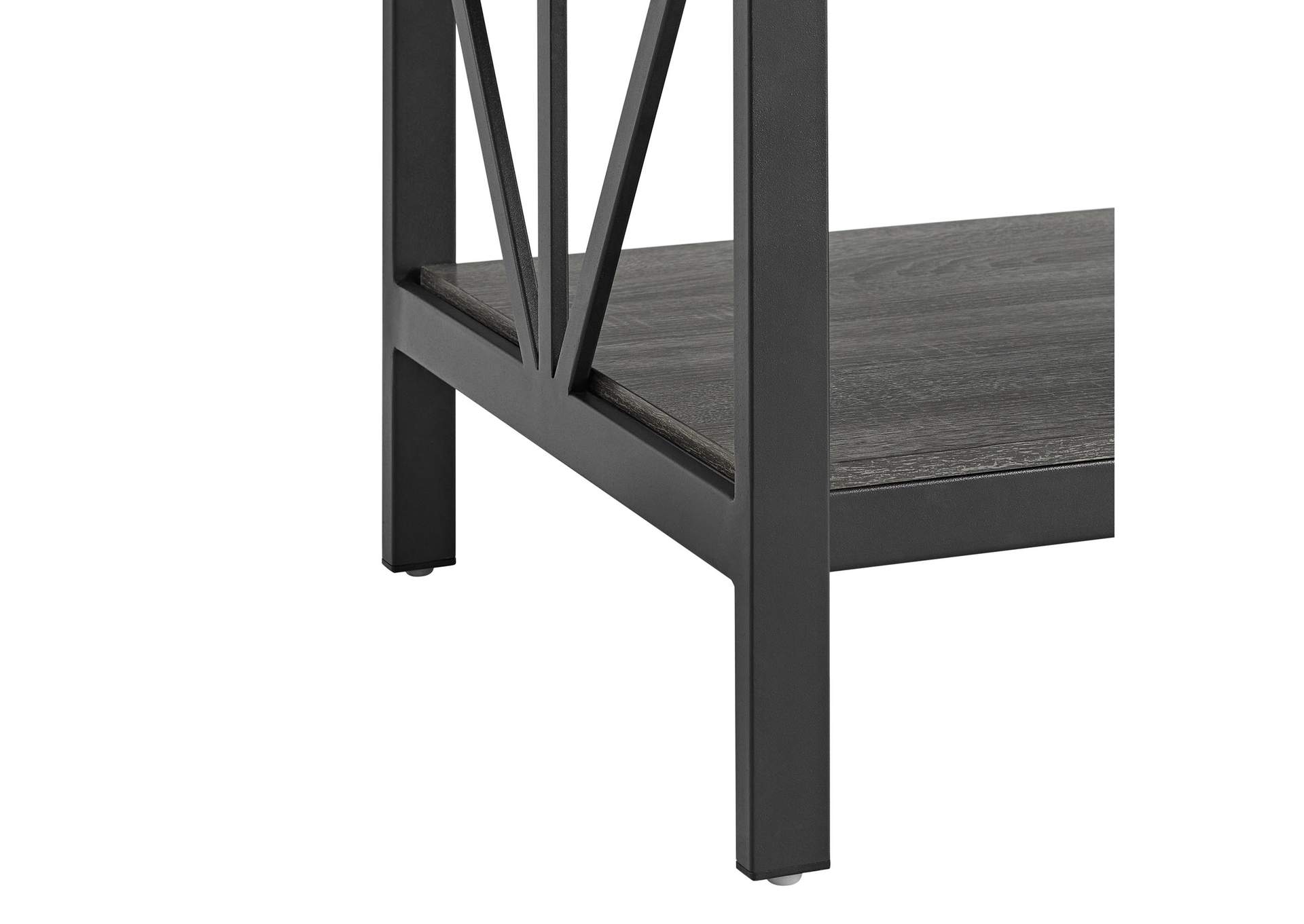 Gemma End Table In Grey image 6