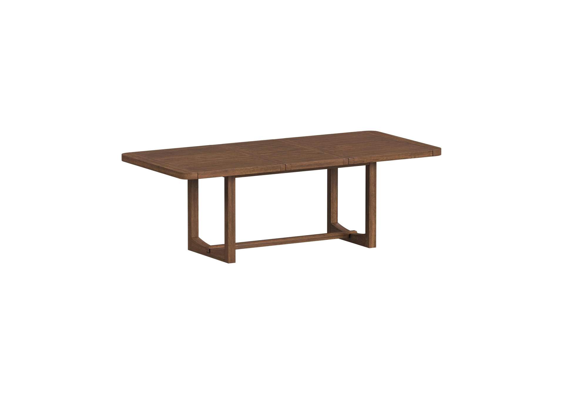 Glinda Dining Table With 18 Leaf In Brown image 6