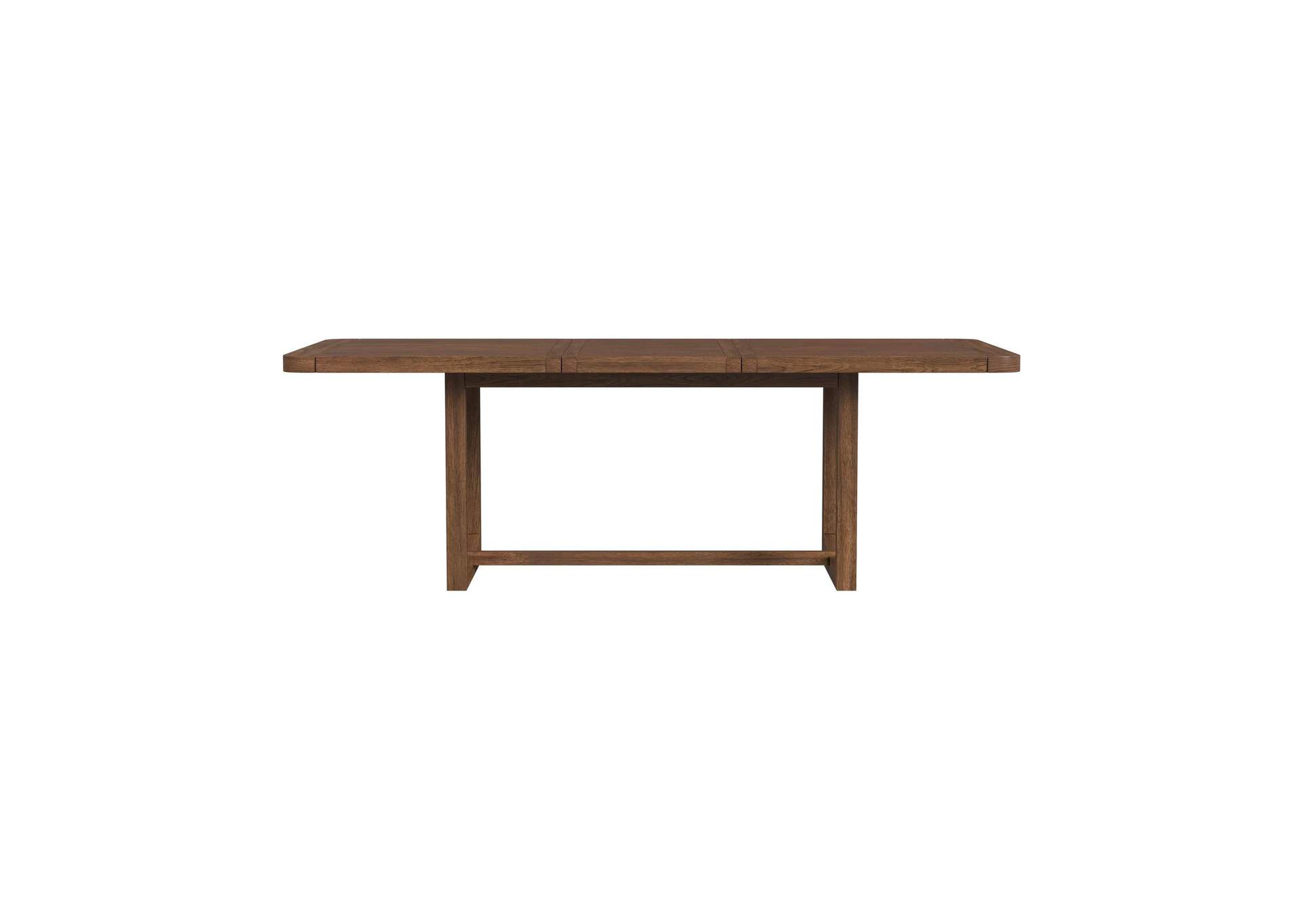 Glinda Dining Table With 18 Leaf In Brown image 7