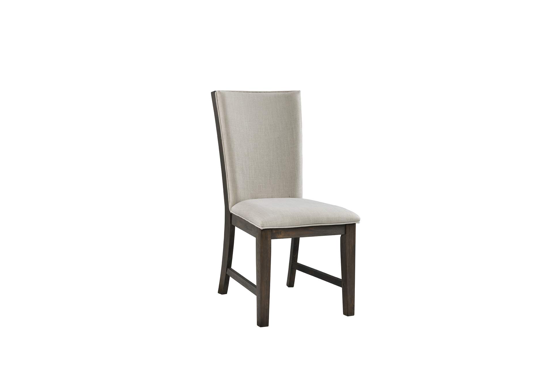 Grady 7 Piece Dining Set - Table Six Upholstered Side Chairs image 4